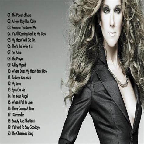 listen to celine dion online|celine dion full live.